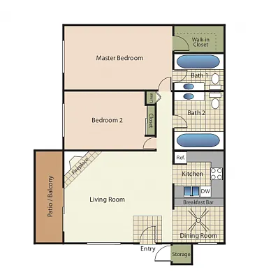 Floor plan Deluxe