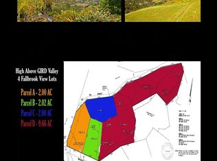 2450 Wintergreen Ln LOT C, Fallbrook, CA 92028