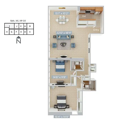 Floor plan B8-I-Premier
