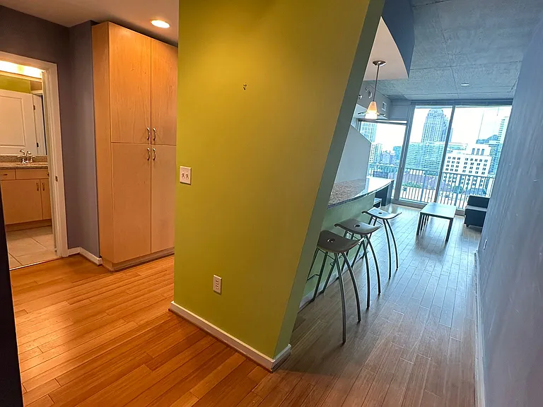 View when you first walk into the condo