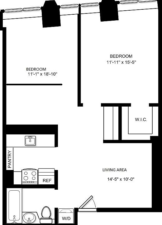 2nd image of 3 Hanover Sq #13I