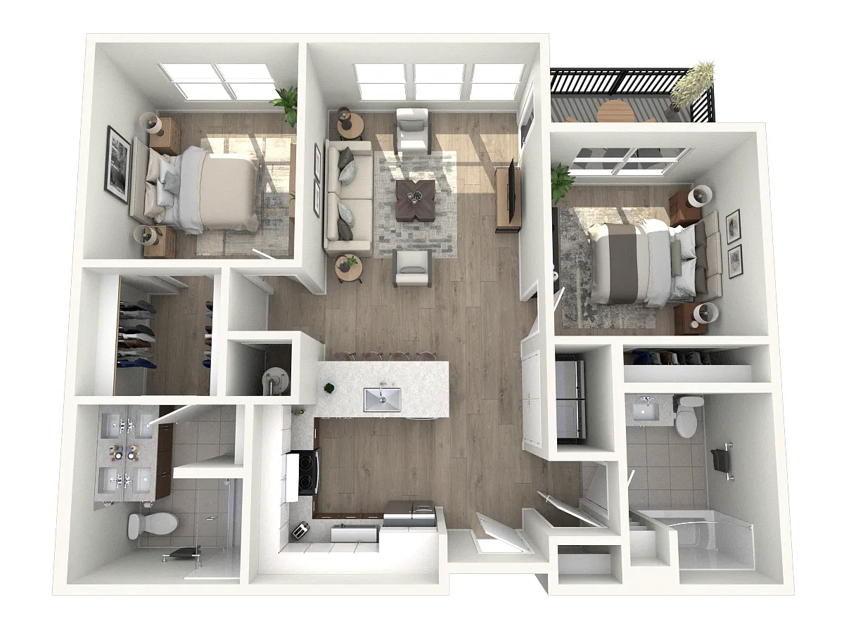 Floor plan The Pinnacle