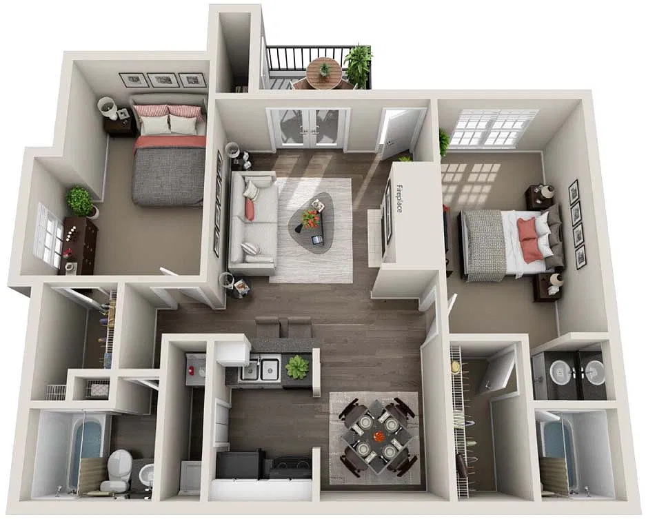 Floor plan The Alison