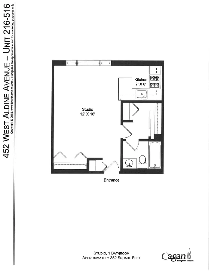 Floor plan Studio - Remodeled