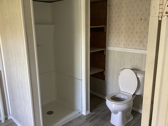 Bathroom with shower only, no tub