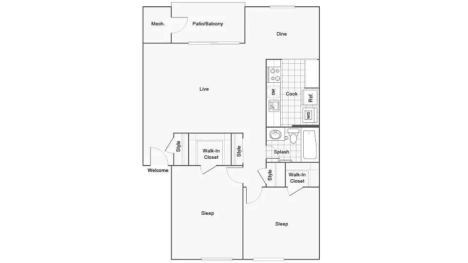 Floor plan Brighton