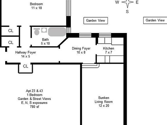 2nd image of 129 W 89th St APT 23