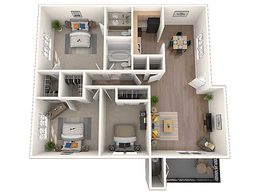 Floor plan C1 - Platinum