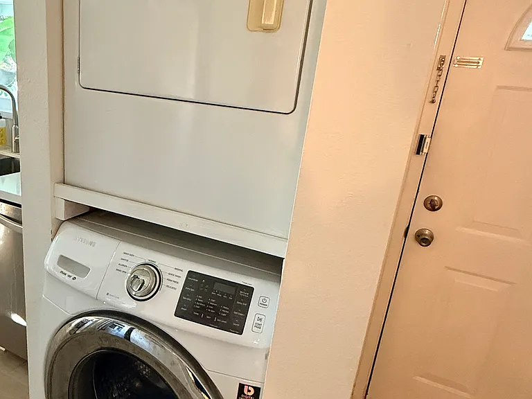 Washer and dryer