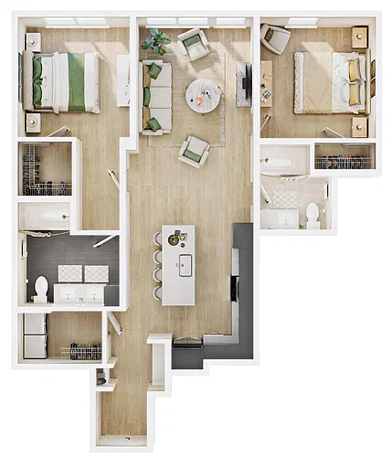 Floor plan B03
