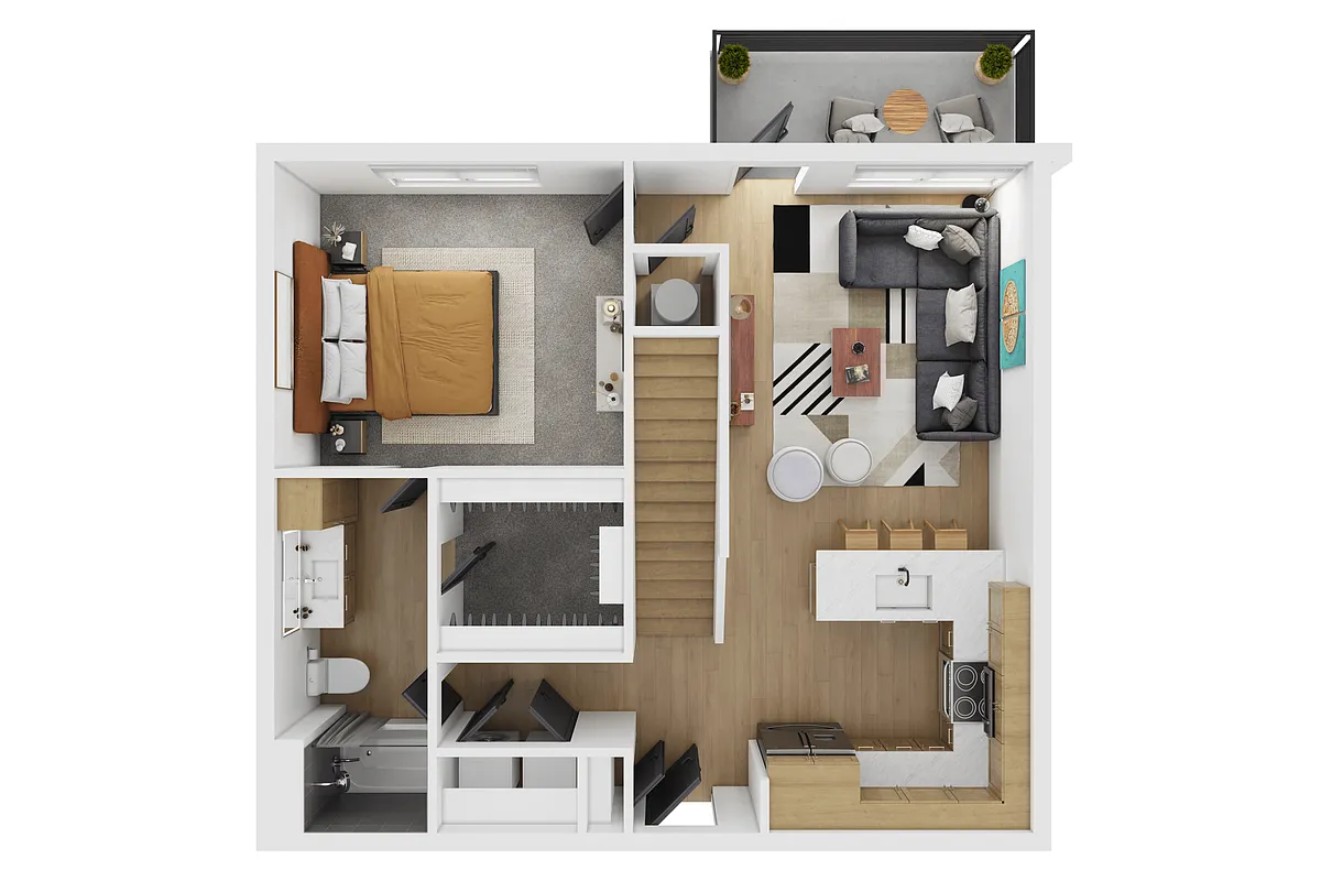 Floor plan The Conductor