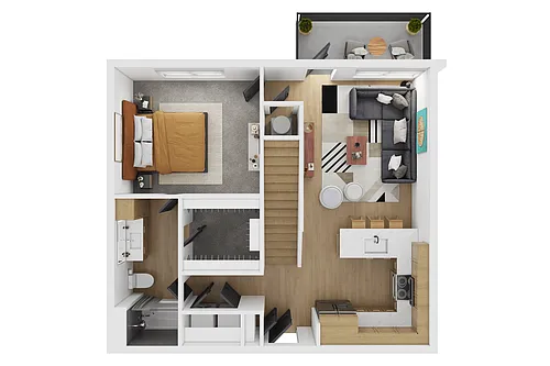 Floor plan The Conductor