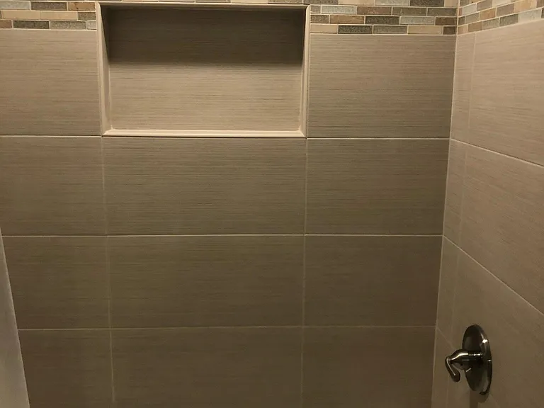 Renovated guest bathroom