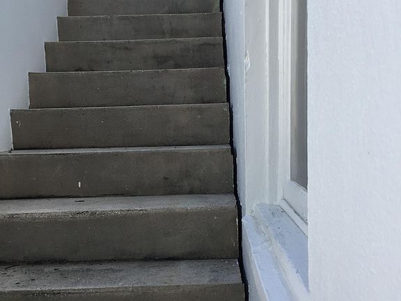 Concrete stairs