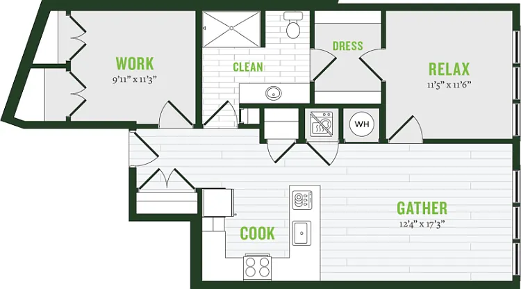 A2B Floorplan Diagram