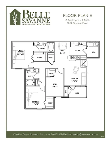 Floor plan E