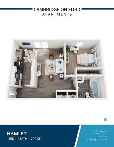 Floor plan HAMLET