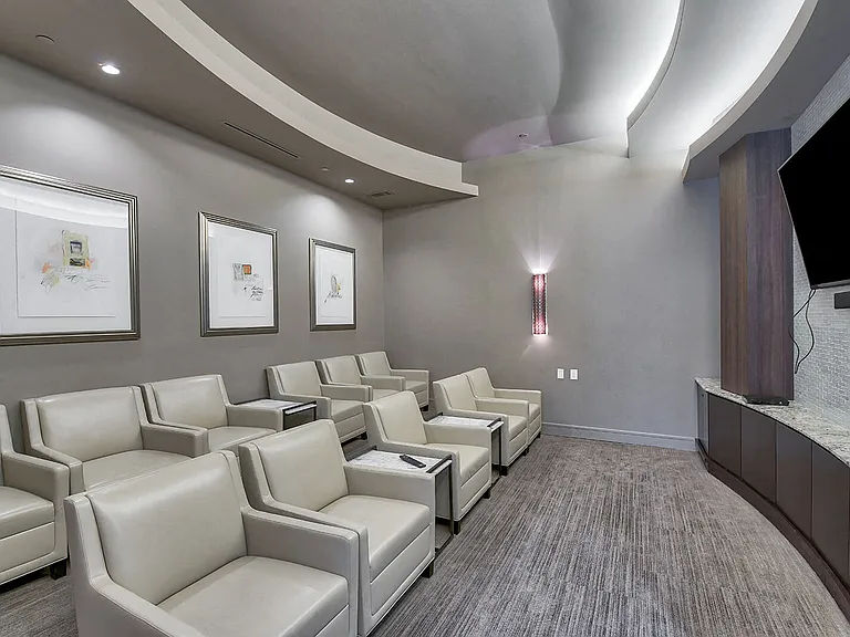 Host your next movie night in the theater