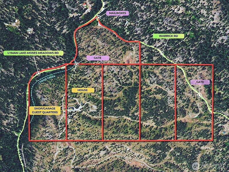 3rd image of 1942 Lyman Lake-Moses Meadows Road