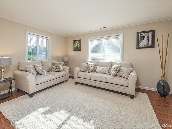 Living room with lots of natural light