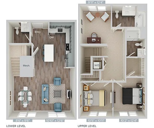 Floor plan B8TDU-1432