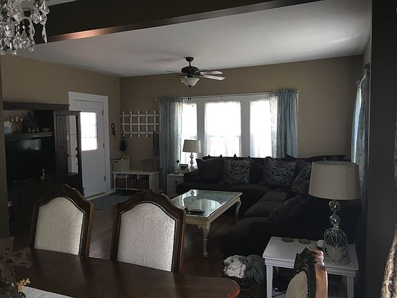 Living room and backdoor