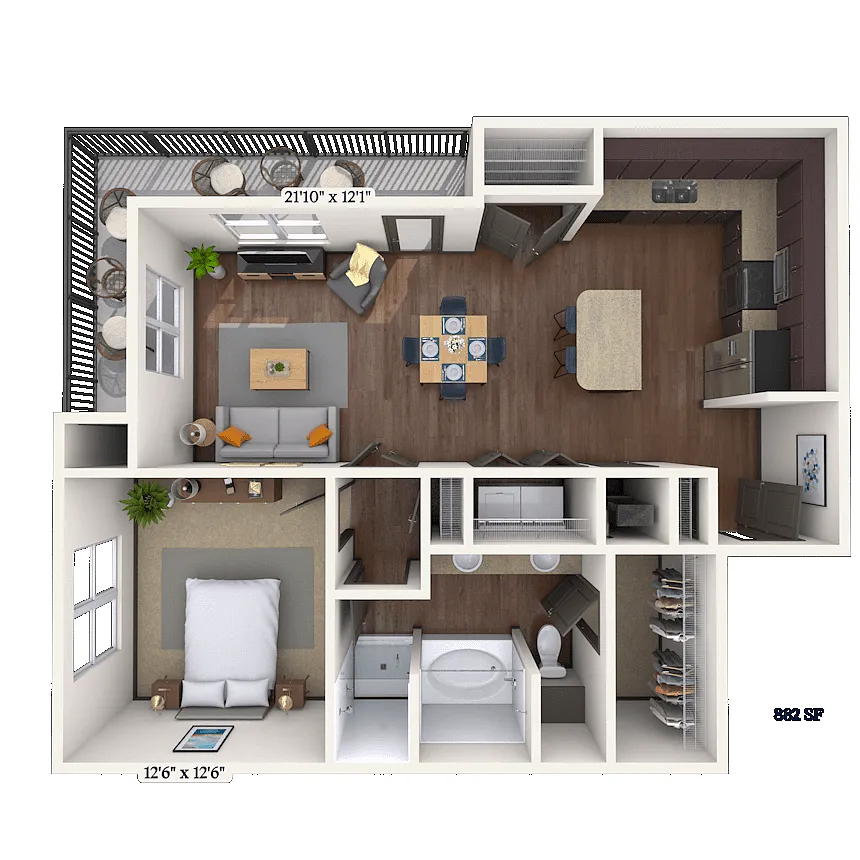 Floor plan Cooper