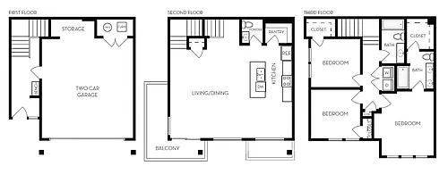 Floor plan Midas Creek