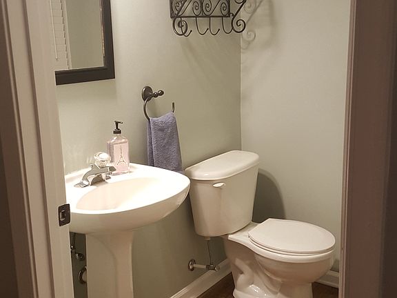 1/2 bath - main floor