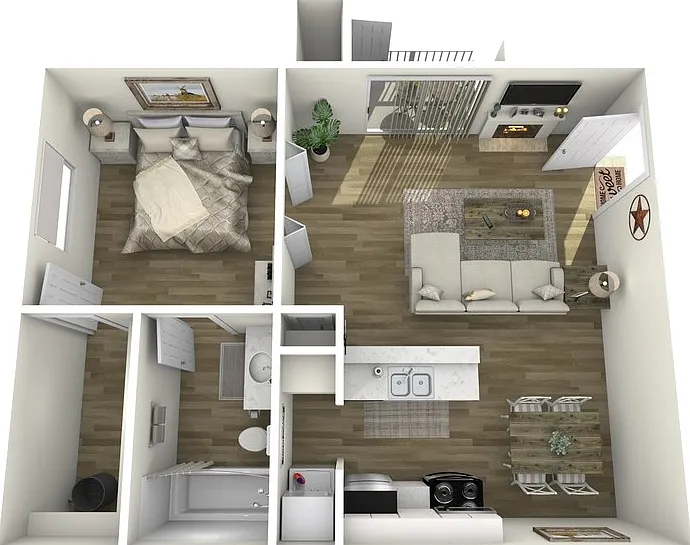 A4 Floorplan Diagram