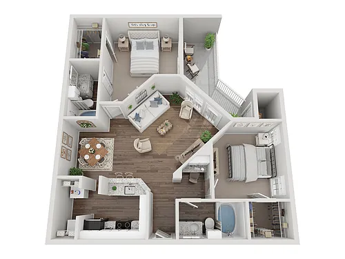 Floor plan B3