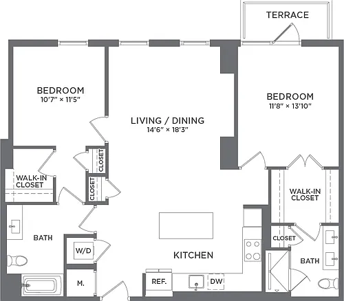 Floor plan B6 PH