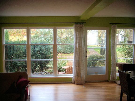 floor to celing view windows