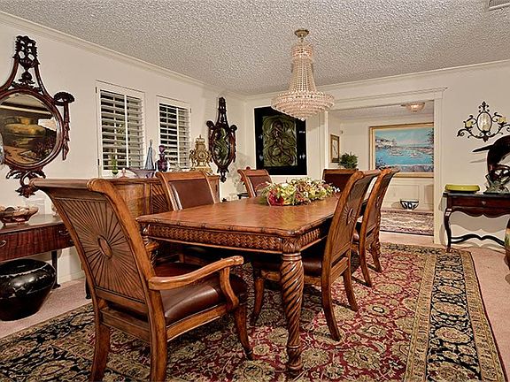 Large formal dining room.