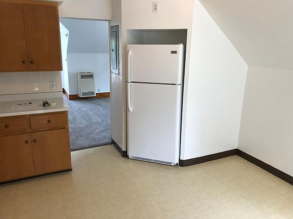 kitchen looking into living room