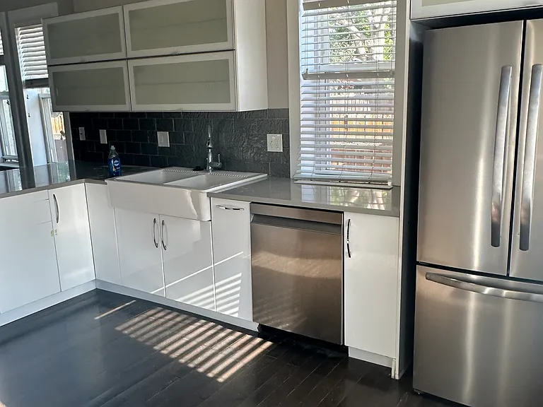 Open concept kitchen
