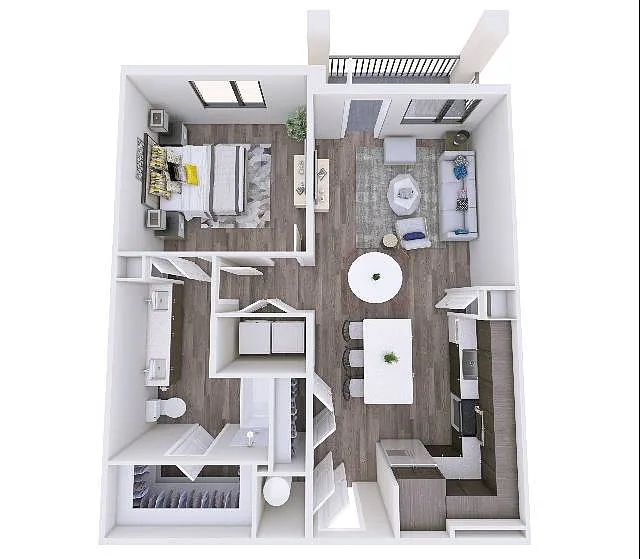 Floor plan 1B