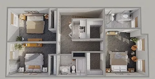 Floor plan Tudor 1