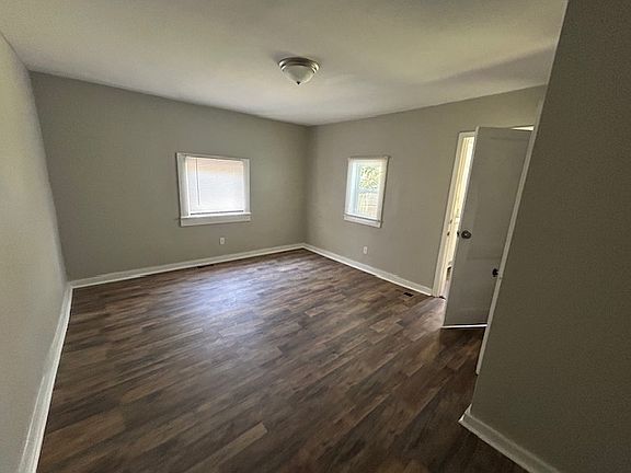 Master bedroom with attached bath