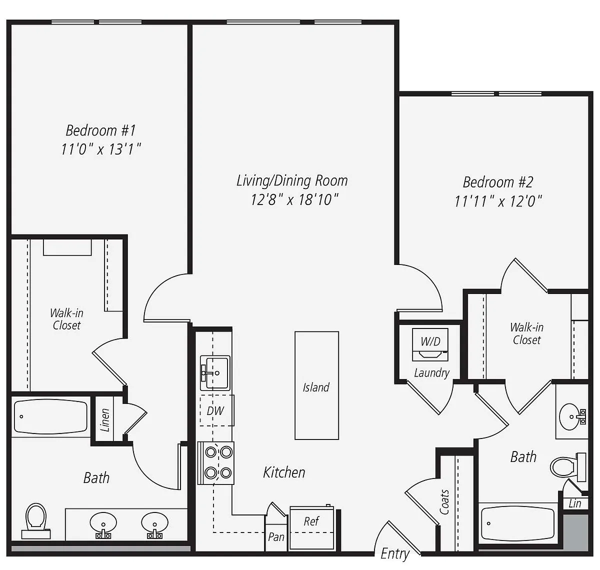 Floor plan B2-231-431-531