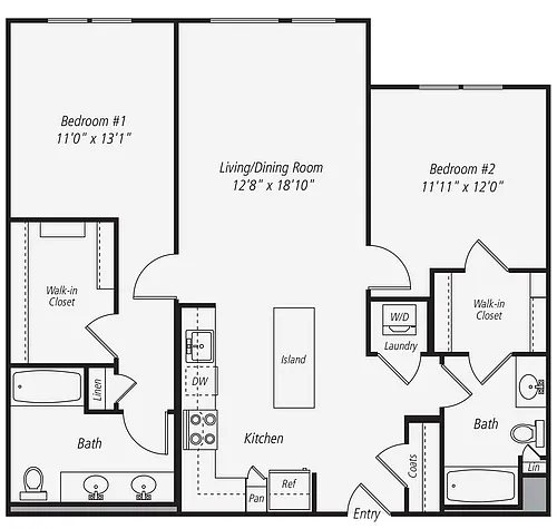 Floor plan B2-231-431-531