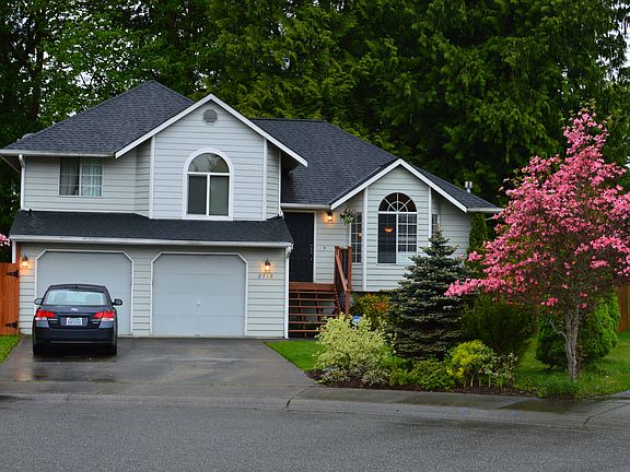 Front of home and yard