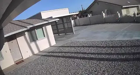 Carport and Front Door