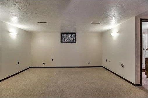 Basement bedroom
