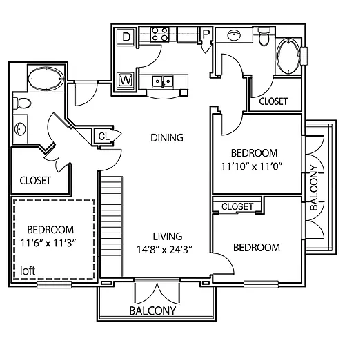 Floor plan C2L