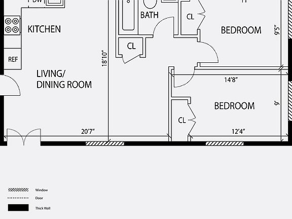 2nd image of 599 Myrtle Ave #3R