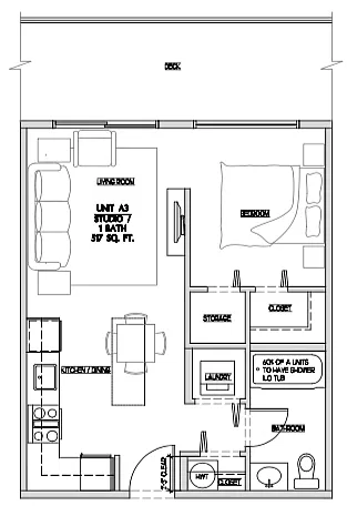 Floor plan Bachelor 1805 C