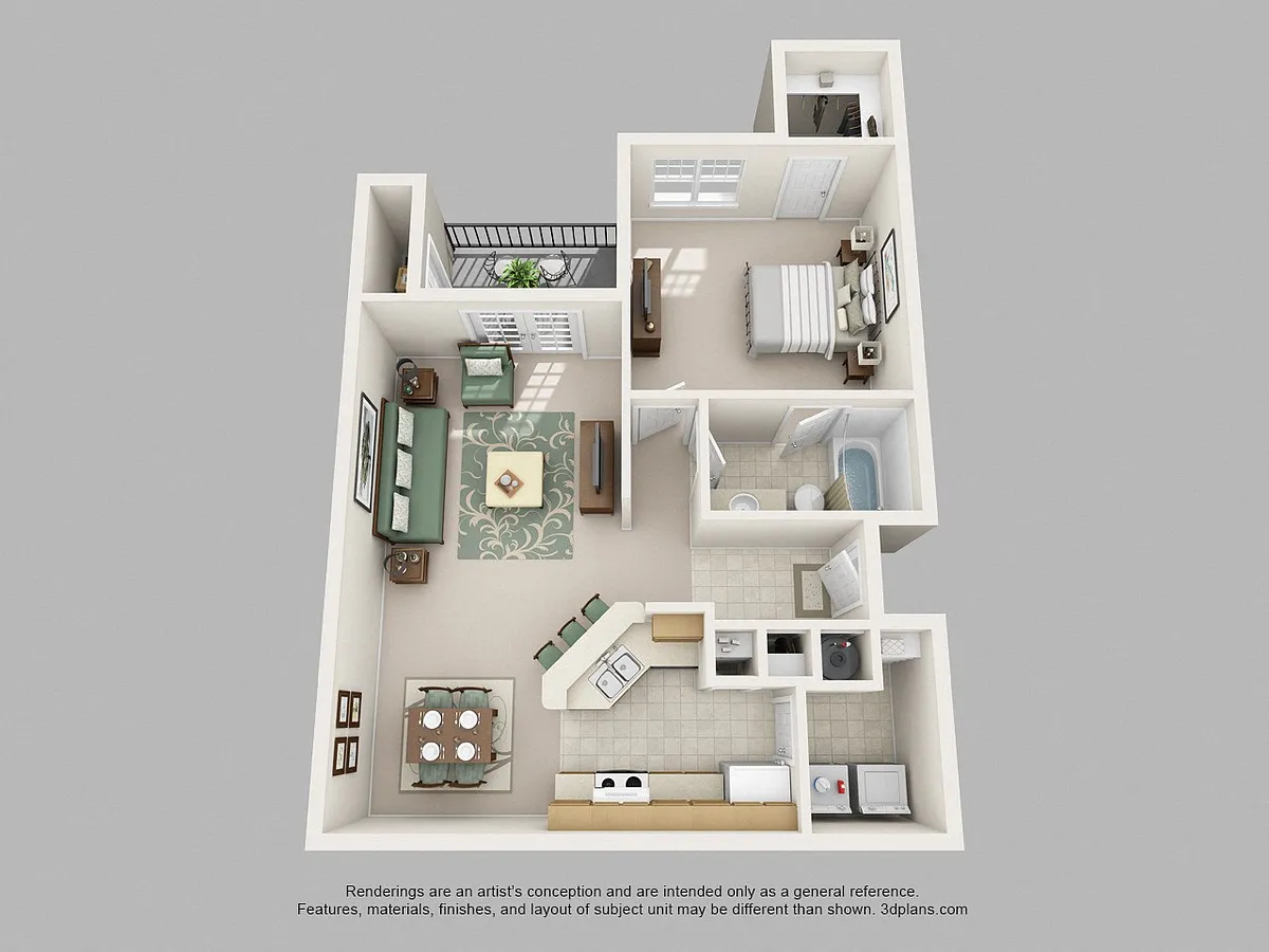 Floor plan 1C