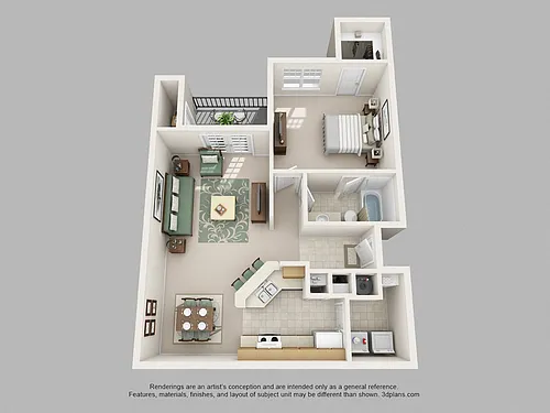 Floor plan 1C