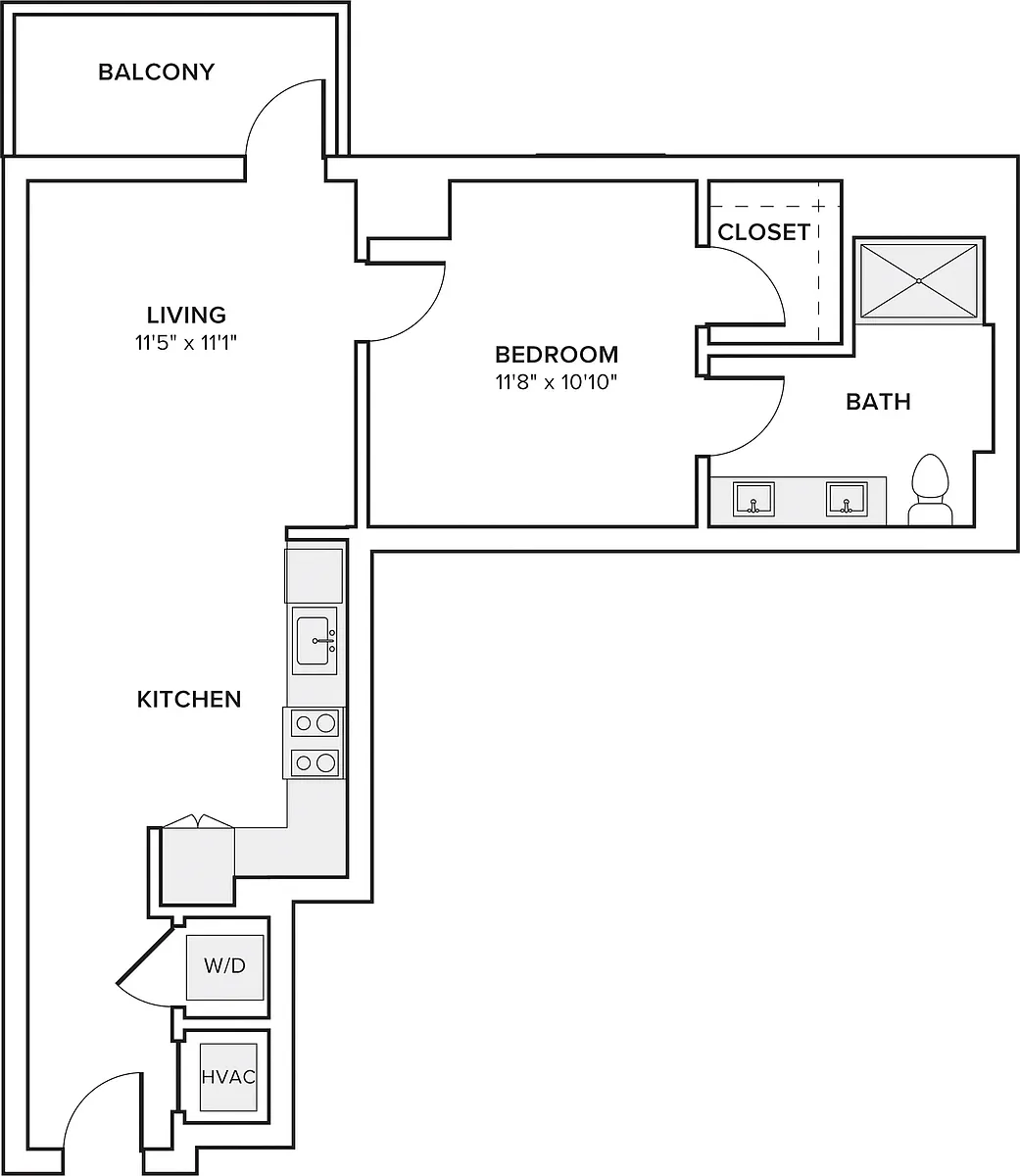 Floor plan A02
